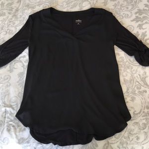 Soho New York & Co Black Blouse